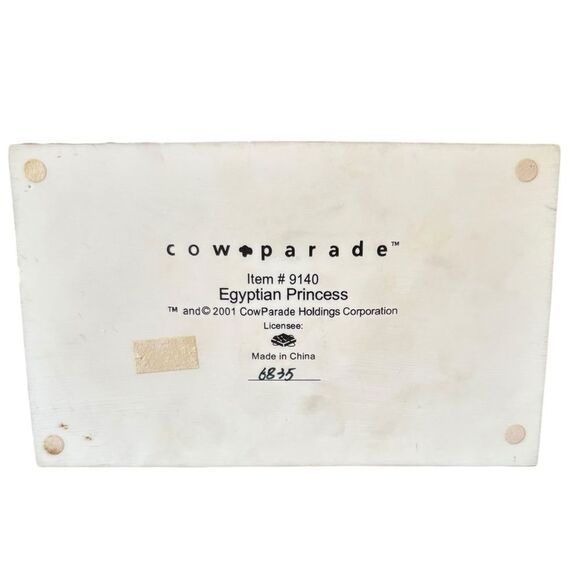 Cow Parade Figurine Egyptian Princess 2001 Item 9140 - Picture 5 of 7